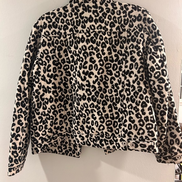 Levi’s Insulated “Denim” Jacket Leopard - Picture 2 of 4